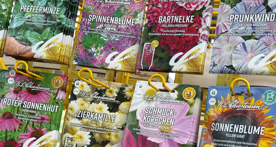 Qualitatives Saatgut mit guter Keimstärke